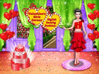 Valentine’s Girls Corner - Screenshot 1