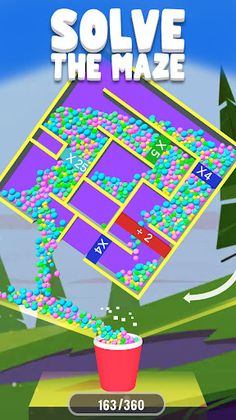 Split Balls Out Multi Maze 3D - Screenshot 2