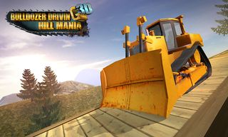 Bulldozer Drive 3D Hill Mania - Screenshot 1
