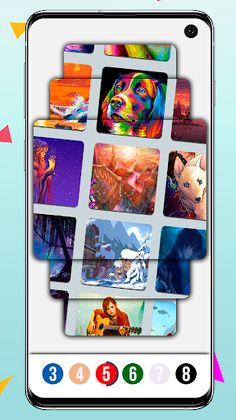 Coloring by numbers - color by - Screenshot 4