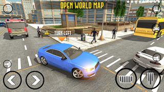 Car Driving Simulator 3D City - Screenshot 1