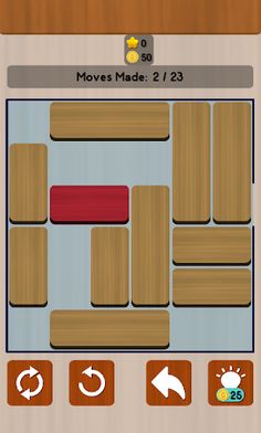 Unblock the red wood puzzle - Screenshot 3