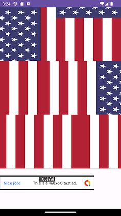 US Flag Puzzle - Screenshot 3