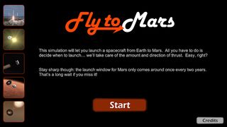 Fly to Mars - Screenshot 1