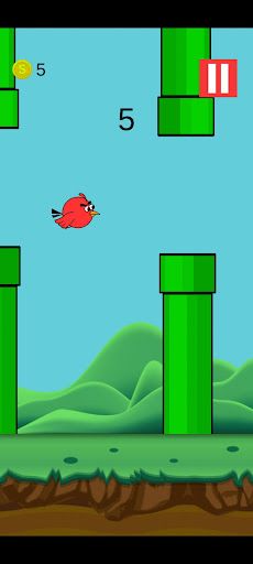 Flying Bird Tap - Flappy Wings - Screenshot 4