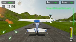 Airplane-Flight simulator game - Screenshot 1