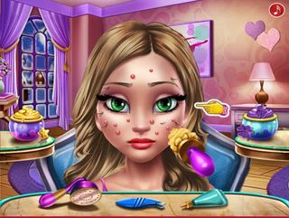 makeup game - لعبة المكياج - Screenshot 1