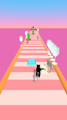 Catty Race - Screenshot 1