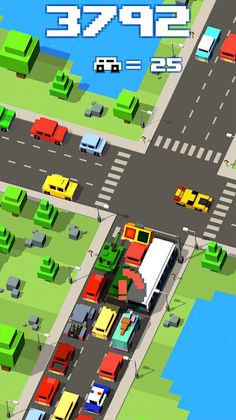 Crossy Crash Traffic Panic - Screenshot 2