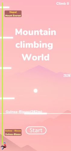 Mountain Climbing World - Screenshot 1