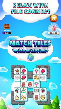 Tile Match - Connect game - Screenshot 1