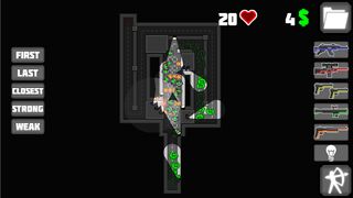 Night Zombie City  TD - Screenshot 2