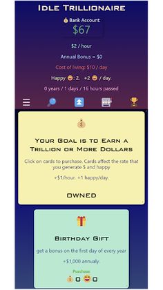 Idle Trillionaire: Money Game - Screenshot 2