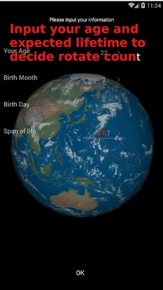 Rotate the Earth! - Screenshot 1