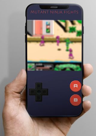 Turtles Retro Fighting Ninja - Screenshot 2