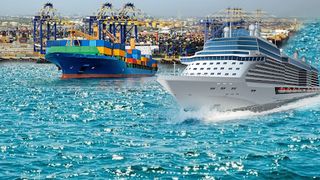 World Cruise cargo ship 3D - Screenshot 1