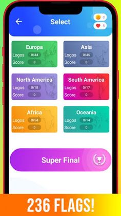 Flag Quiz: guess the flags - Screenshot 1