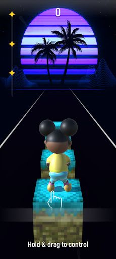 Amanda Adventurer Tiles Hop - Screenshot 2