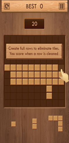Block wood puzzle - Screenshot 4