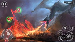 Siren Head Godzilla Fight 3D - Screenshot 1