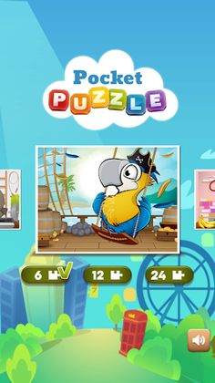 Pocket Puzzle Jigsaw Game - Screenshot 1
