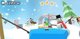Obby Parkour Snowy Island - Screenshot 1