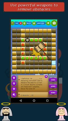 Physics Crossword Puzzle - Screenshot 3
