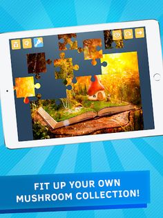 Mushrooms Puzzles:nature jigsa - Screenshot 1