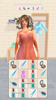 Merge Makeover, Fashion Games - Screenshot 3