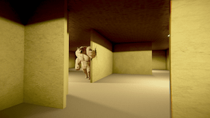 Backrooms Buff Doge Horror - Screenshot 2