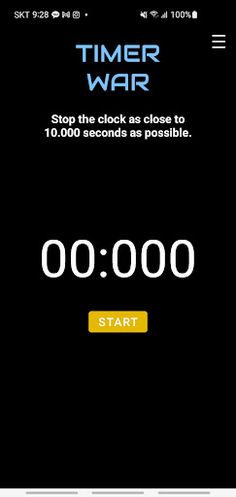 Timer War - Stop at 10 seconds - Screenshot 1