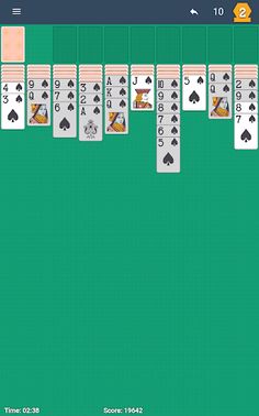 Spider Solitaire One Suit - Screenshot 3