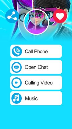 ladybug fake call and chat - Screenshot 1