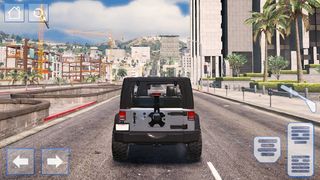 Car Sim Jeep Wrangler Driving - Screenshot 2