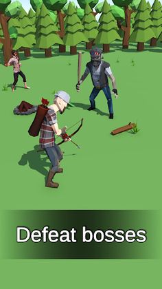 Zombie Camp: Low Poly Survival - Screenshot 3