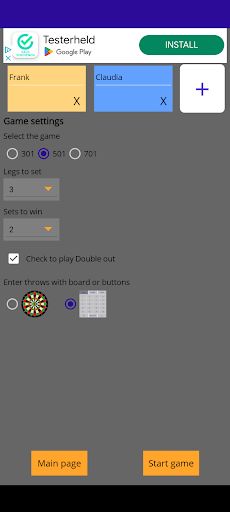 Darts - Screenshot 1