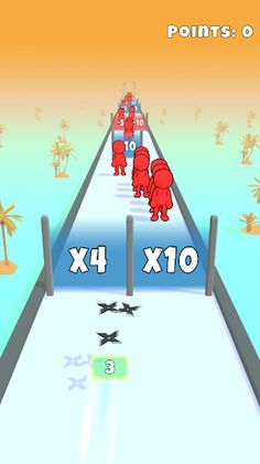 Shuriken Race - Screenshot 1