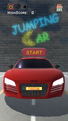 The Jumping Car - Screenshot 1