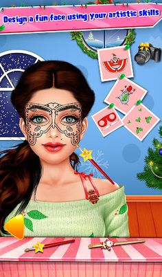 Christmas Makeup Dressup Games - Screenshot 4