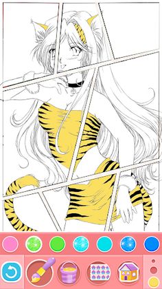 Coloring Books for Adult Girls - Screenshot 4