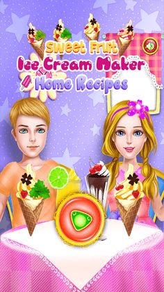 Sweet fruit ice cream recipe - Screenshot 1