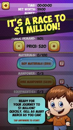 Merch Tycoon - Screenshot 1