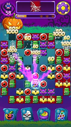 Halloween Witch Puzzle World - Screenshot 2