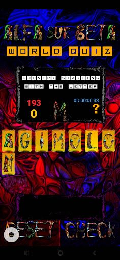 ALFA SUR BETA World Quiz - Screenshot 4