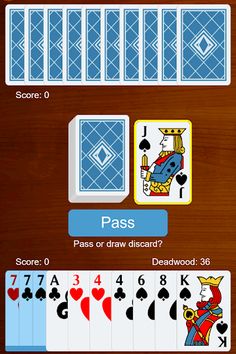 Gin Rummy JD - Screenshot 2