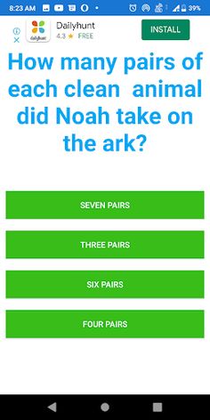 Fun Bible Trivia game - Screenshot 2