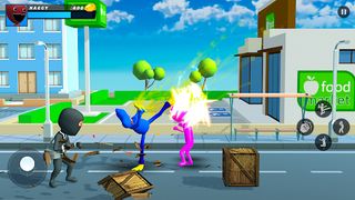 Blue Monster Street Fight - Screenshot 1