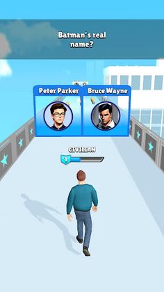 Superhero Trivia Run - Screenshot 2