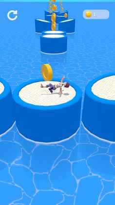 Trampoline Girl 3D - Screenshot 2