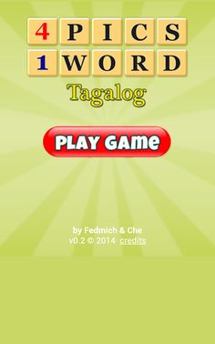 4 Pics 1 Word Tagalog - Screenshot 1